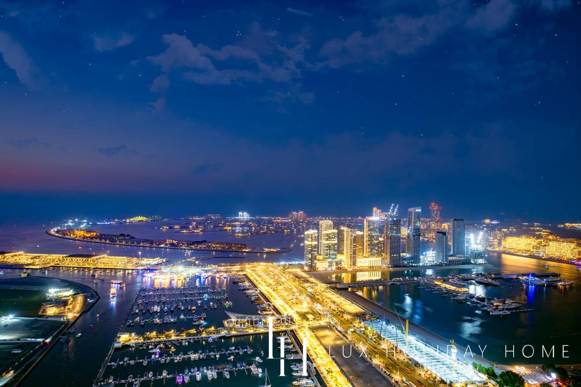 Lux - Lavish Suite With Full Palm Jumeirah View 1 Dubaj Exteriér fotografie