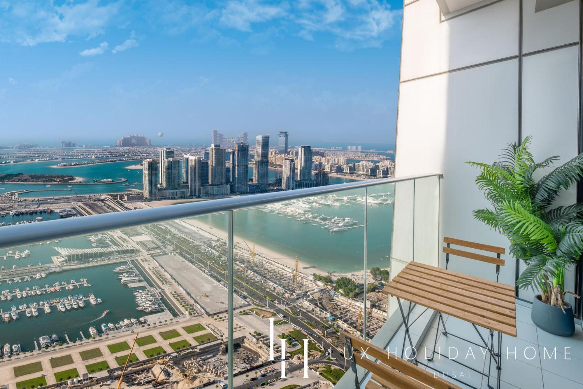 Lux - Lavish Suite With Full Palm Jumeirah View 1 Dubaj Exteriér fotografie