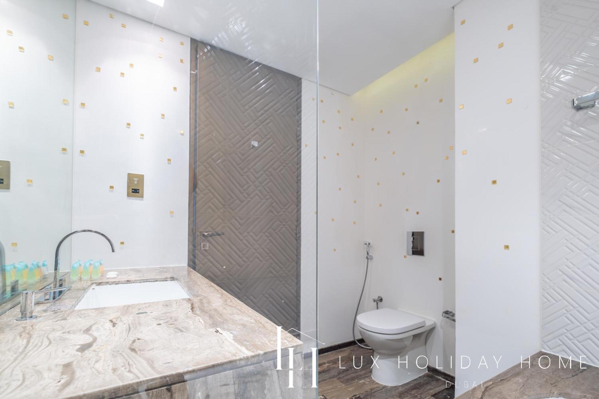 Lux - Lavish Suite With Full Palm Jumeirah View 1 Dubaj Exteriér fotografie