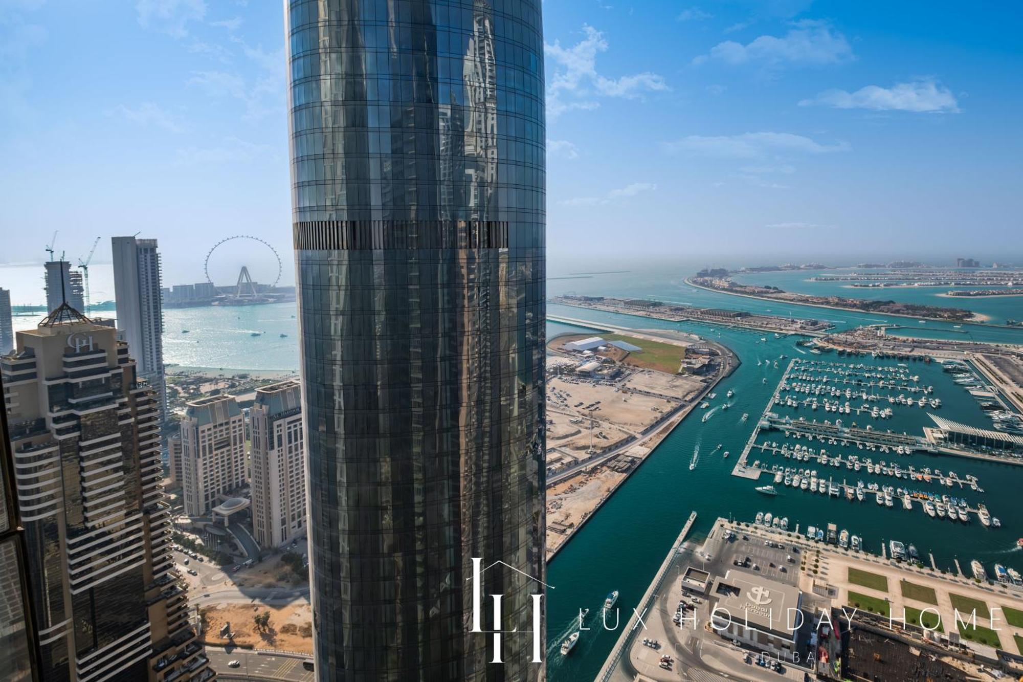 Lux - Lavish Suite With Full Palm Jumeirah View 1 Dubaj Exteriér fotografie