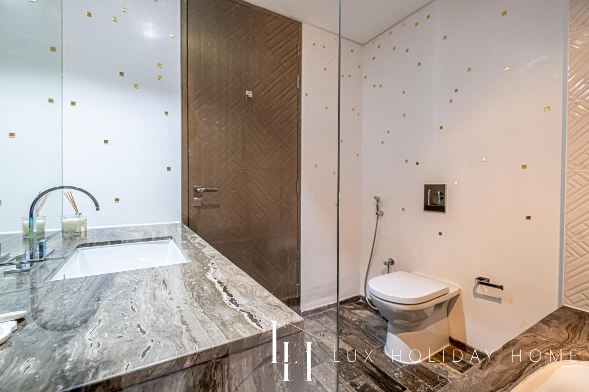 Lux - Lavish Suite With Full Palm Jumeirah View 1 Dubaj Exteriér fotografie