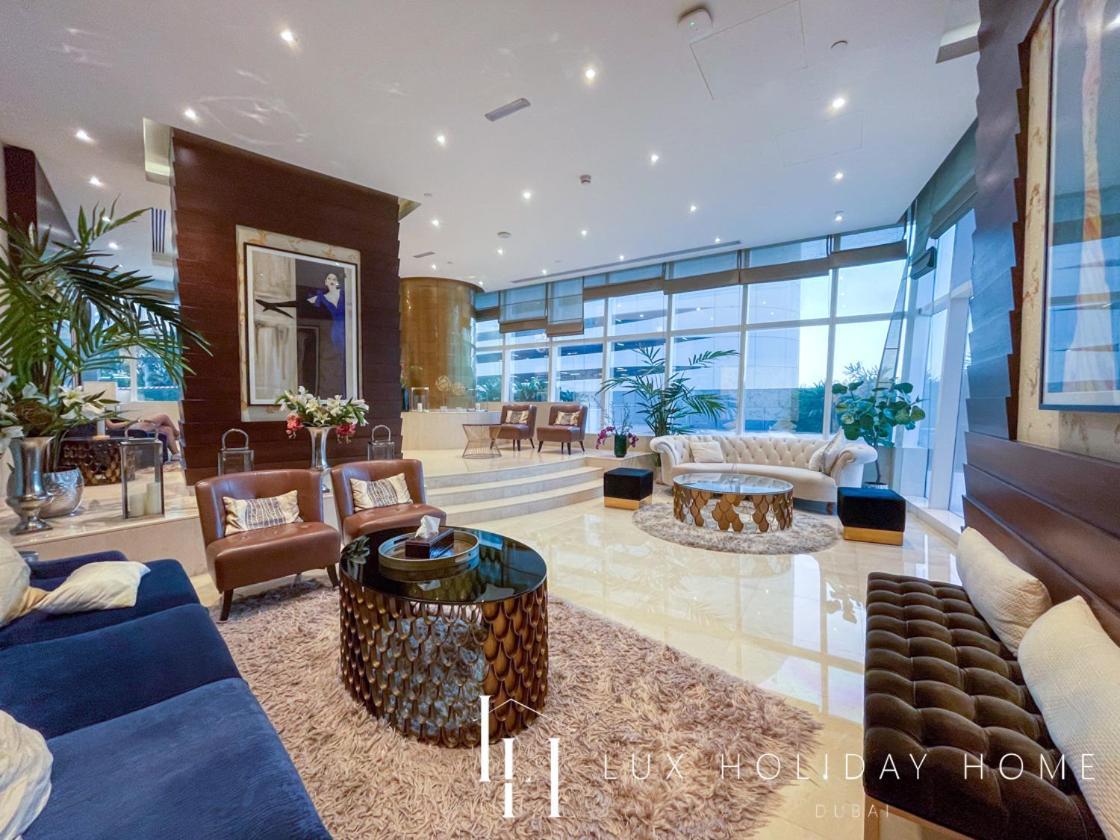 Lux - Lavish Suite With Full Palm Jumeirah View 1 Dubaj Exteriér fotografie