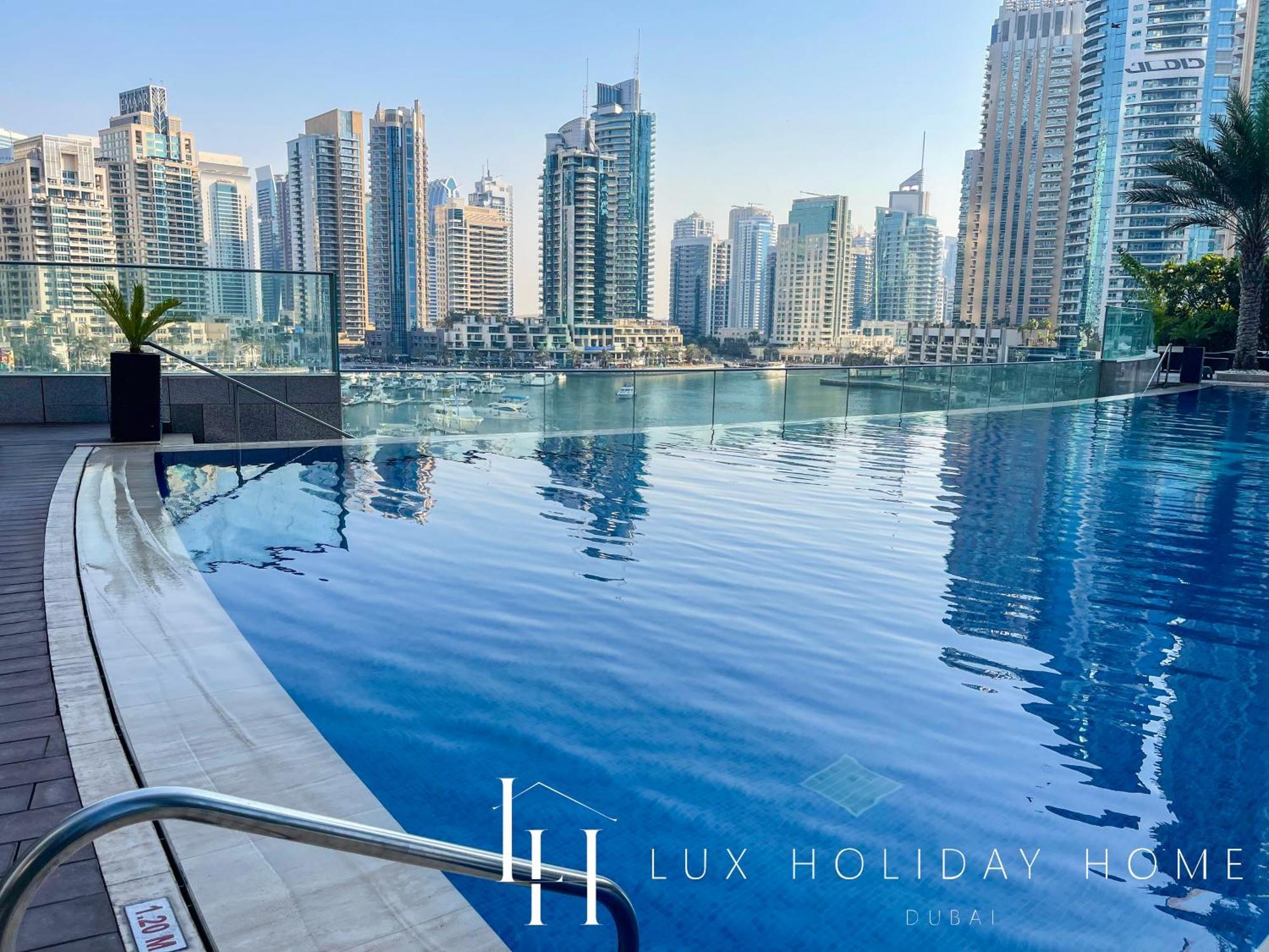 Lux - Lavish Suite With Full Palm Jumeirah View 1 Dubaj Exteriér fotografie