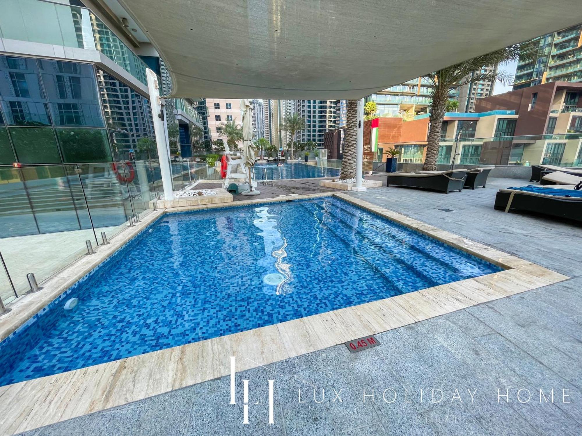 Lux - Lavish Suite With Full Palm Jumeirah View 1 Dubaj Exteriér fotografie
